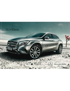 2015 MERCEDES BENZ GLA KLASSE PROSPEKT DEUTSCH