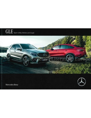 2016 MERCEDES BENZ GLE KLASSE PROSPEKT DEUTSCH