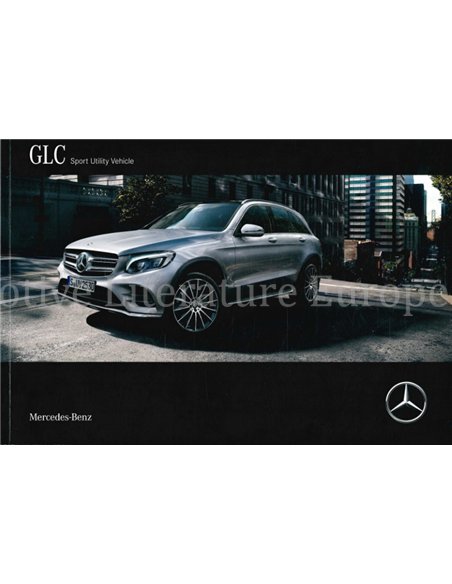 2016 MERCEDES BENZ GLC CLASS BROCHURE GERMAN