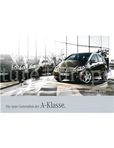 2008 MERCEDES BENZ A KLASSE PROSPEKT DEUTSCH