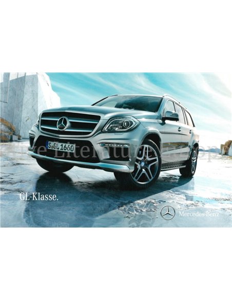 2013 MERCEDES BENZ GL KLASSE PROSPEKT DEUTSCH