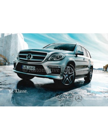 2014 MERCEDES BENZ GL KLASSE PROSPEKT DEUTSCH