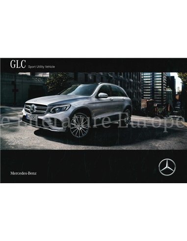 2015 MERCEDES BENZ GLC CLASS BROCHURE GERMAN