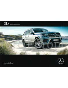 2016 MERCEDES BENZ GLS CLASS BROCHURE GERMAN