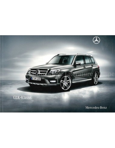2010 MERCEDES BENZ GLK KLASSE PROSPEKT DEUTSCH