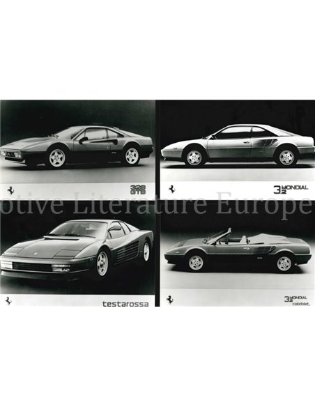 1988 FERRARI KROYMANS PRESSEMAPPE NIEDERLÄNDISCH