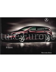 2009 MERCEDES BENZ R KLASSE PROSPEKT DEUTSCH