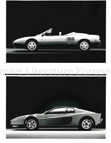 1990 FERRARI KROYMANS AUTO RAI PRESSEMAPPE NIEDERLÄNDISCH