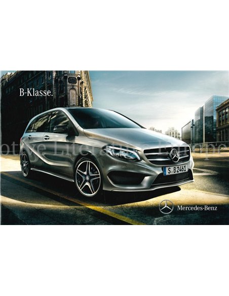 2014 MERCEDES BENZ B KLASSE PROSPEKT DEUTSCH