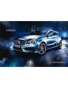 2014 MERCEDES BENZ A KLASSE PROSPEKT DEUTSCH
