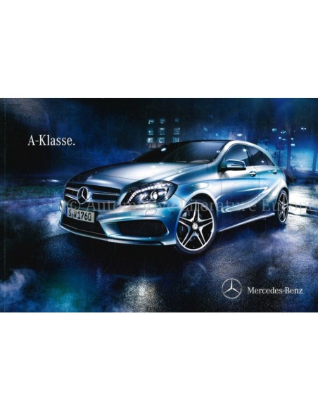 2014 MERCEDES BENZ A KLASSE PROSPEKT DEUTSCH