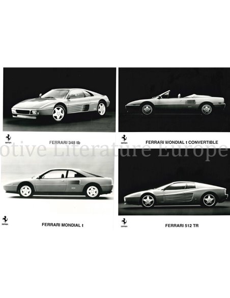 1993 FERRARI KROYMANS AUTO RAI PRESSKIT DUTCH