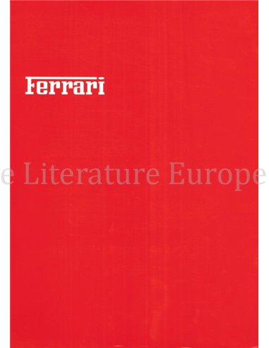 2003 FERRARI KROYMANS AUTO RAI PERSMAP NEDERLANDS