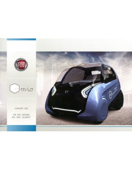 2013 FIAT MIO CONCEPT CAR LEAFLET SPAANS