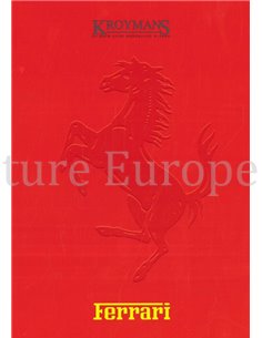 1999 FERRARI KROYMANS AUTO RAI PRESSKIT DUTCH