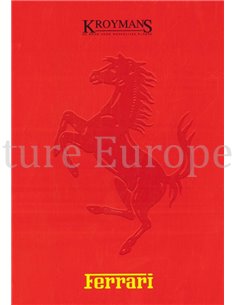 2000 FERRARI PR0GRAMM PROSPEKT KROYMANS