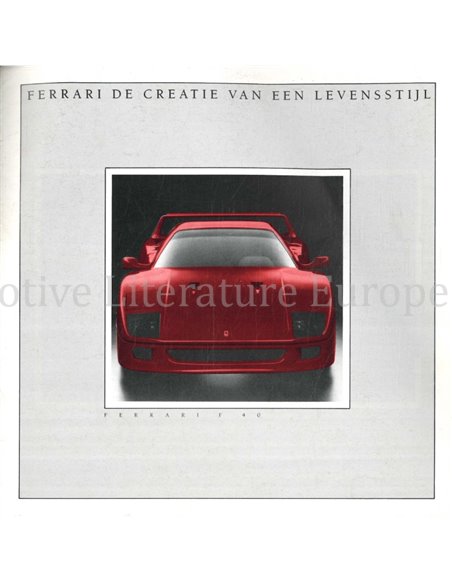 1988 FERRARI RANGE BROCHURE KROYMANS