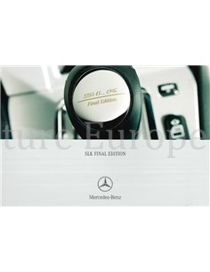 2003 MERCEDES BENZ SLK FINAL EDITION BROCHURE NEDERLANDS