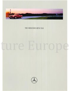 1996 MERCEDES BENZ SLK BROCHURE ENGELS