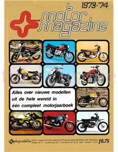 1973/1974 MOTOR MAGAZINE, JAHRBUCH NIEDERLÄNDISCH