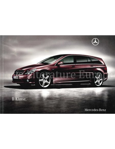 2010 MERCEDES BENZ R CLASS BROCHURE DUTCH