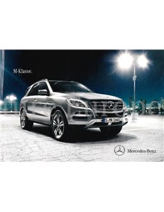 2011 MERCEDES BENZ M KLASSE PROSPEKT DEUTSCH