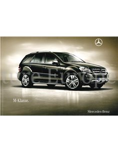 2010 MERCEDES BENZ M KLASSE BROCHURE DUITS