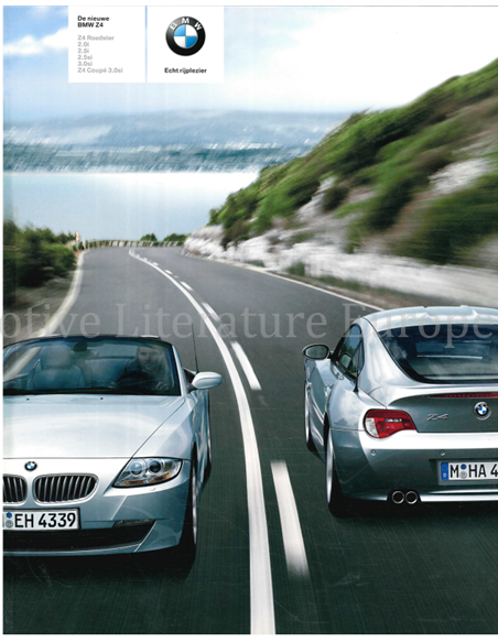 2006 BMW Z4 ROADSTER | COUPE BROCHURE DUTCH
