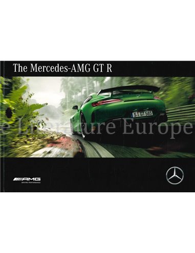 2017 MERCEDES AMG GTR PROSPEKT ENGLISCH
