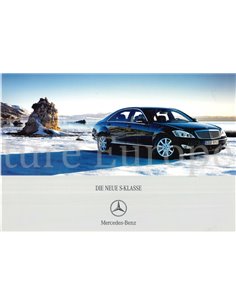 2005 MERCEDES BENZ S-KLASSE PROSPEKT DEUTSCH