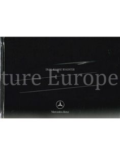 2005 MERCEDES BENZ SL KLASSE HARDCOVER PROSPEKT NIEDERLÄNDISCH