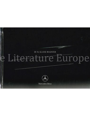 2005 MERCEDES BENZ SL CLASS HARDBACK BROCHURE DUTCH