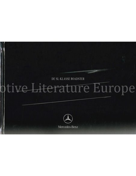 2005 MERCEDES BENZ SL KLASSE HARDCOVER BROCHURE NEDERLANDS
