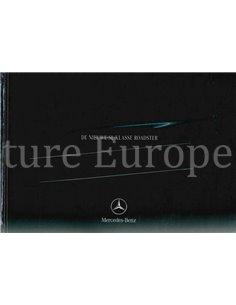 2001 MERCEDES BENZ SL CLASS HARDBACK BROCHURE DUTCH