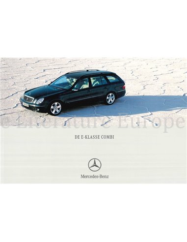 2005 MERCEDES BENZ E KLASSE COMBI BROCHURE NEDERLANDS