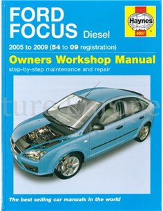 2005 - 2009 FORD FOCUS DIESEL HAYNES OWNERS WORKSHOP MANUAL