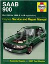 1993 - 1998 SAAB 900 REPARATURANLEITUNG ENGLISCH