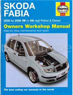 2000 - 2006 SKODA FABIA BENZINE | DIESEL VRAAGBAAK ENGELS