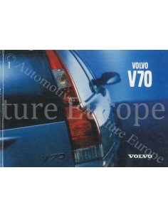 2000 VOLVO V70 INSTRUCTIEBOEKJE NEDERLANDS