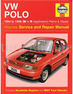 1984 - 1998 VOLKSWAGEN POLO BENZIN | DIESEL REPERATURANLEITUNG ENGLISCH