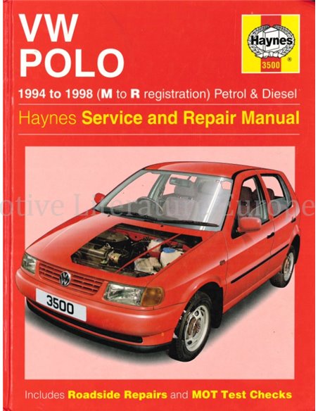 1984 - 1998 VOLKSWAGEN POLO PETROL | DIESEL REPAIR MANUAL ENGLISH