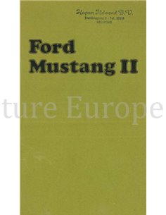 1974 FORD MUSTANG II BETRIEBSANLEITUNG ENGLISCH (USA)