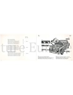 1958 MERCEDES BENZ 219 ERSATZTEILKATALOG MULTI 2
