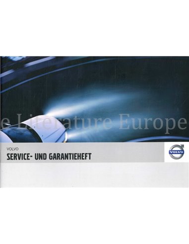 2007 VOLVO WARRANTY & MAINTENANCE MANUAL GERMAN
