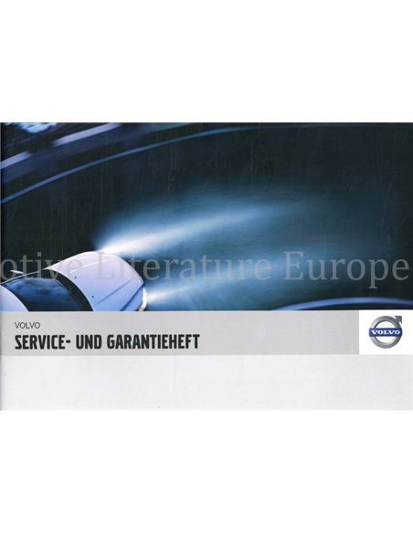 2007 VOLVO GARANTIE & SERVICEBOEKJE DUITS