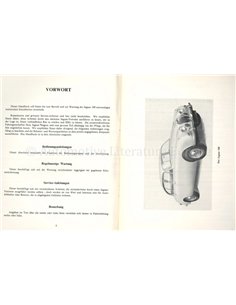 1968 JAGUAR 340 OWNERS MANUAL GERMAN 2