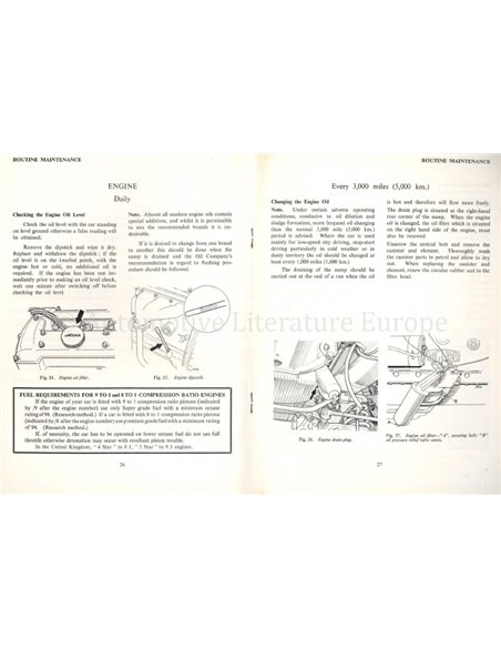 1968 JAGUAR 340 OWNERS MANUAL ENGLISH