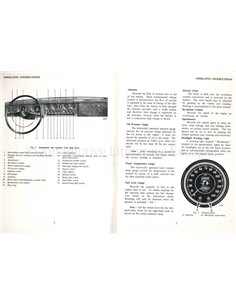 1962 JAGUAR MARK 10 OWNERS MANUAL ENGLISH 2