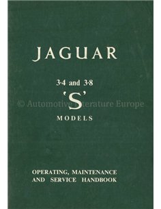 1963 JAGUAR 3.4 | 3.8 "S" OWNERS MANUAL ENGLISH