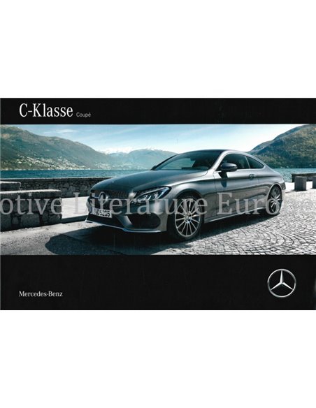 2015 MERCEDES BENZ C KLASSE COUPÉ BROCHURE DUITS